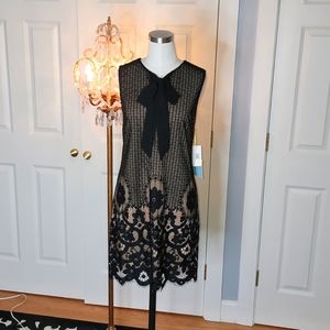 NWT, CeCe Black & Nude Dress: Perfect wedding guest dress